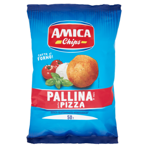 Amica Chips Pallina di mais gusto Pizza 50 g
