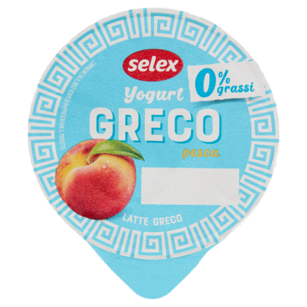 Selex Yogurt Greco 0% Grassi Pesca 150 g