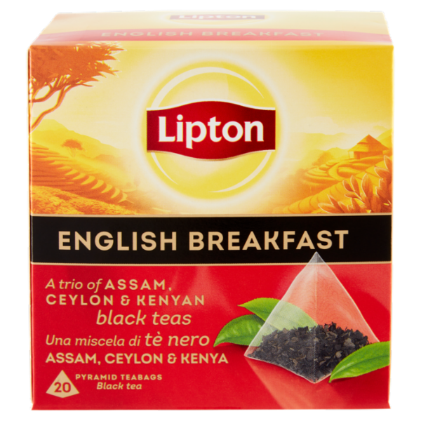 Lipton English Breakfast 20 Pyramid Teabags 46 g