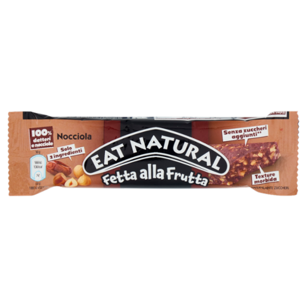 Eat Natural Fetta alla Frutta Nocciola 30 g