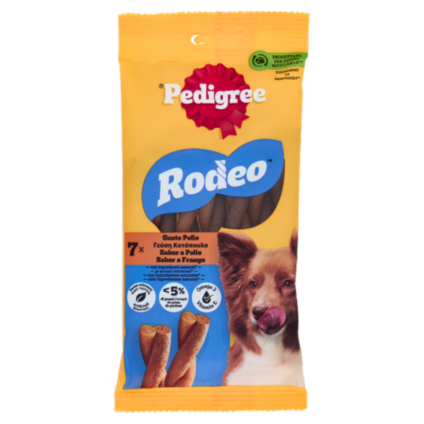 Pedigree Rodeo Pollo 7 Pezzi 123 g
