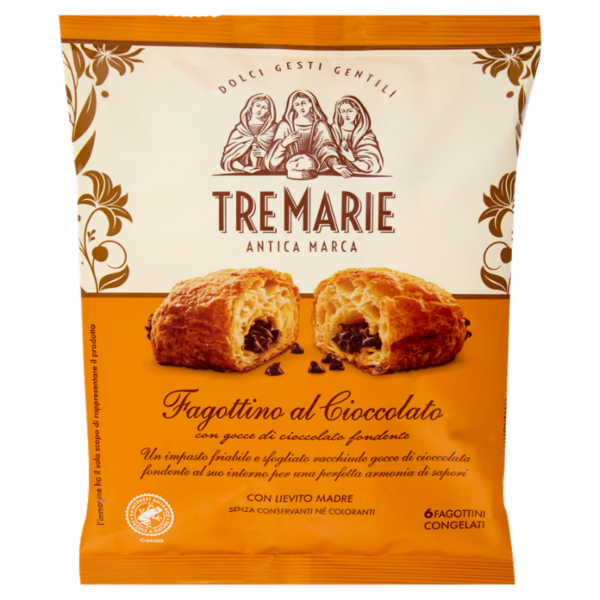 Tre Marie Fagottino al Cioccolato 6 x 65g