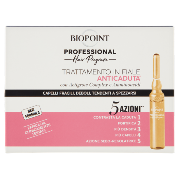 Biopoint Professional Hair Program Trattamento in Fiale Anticaduta* 10 x 7 ml