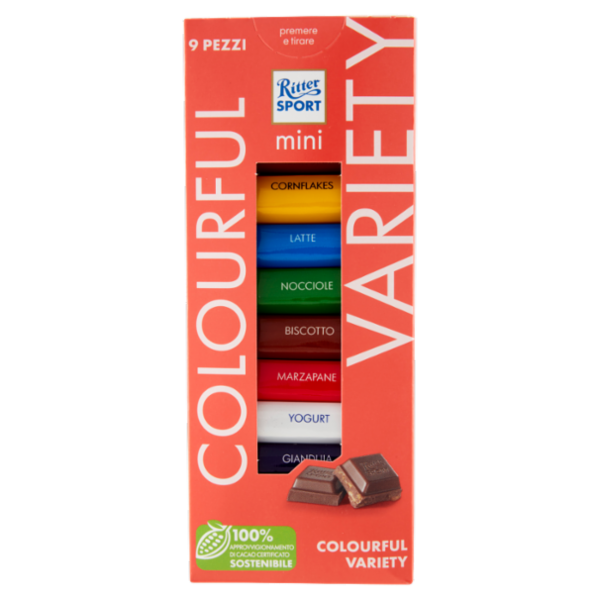 Ritter Sport mini Colourful Variety 9 x 16,67 g