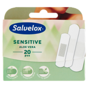 Salvelox Sensitive Aloe Vera 20 Pz