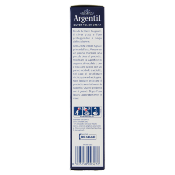 Argentil Silver Polish Crema 150 ml