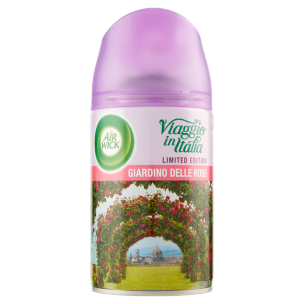 Air Wick Freshmatic Collection 1 - Giardino delle Rose Spray Automatico per Ambienti Ricarica 250 ml