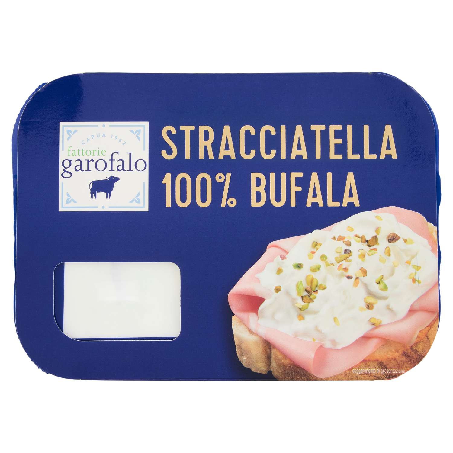 fattorie garofalo Stracciatella 100% Bufala 150 g - Fattorie Garofalo