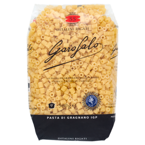 Garofalo Ditalini Rigati 55 Pasta di Gragnano IGP 500 g