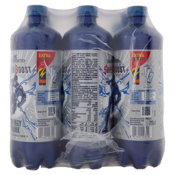 San Benedetto Energy Drink Super Boost 12 x 0,75L