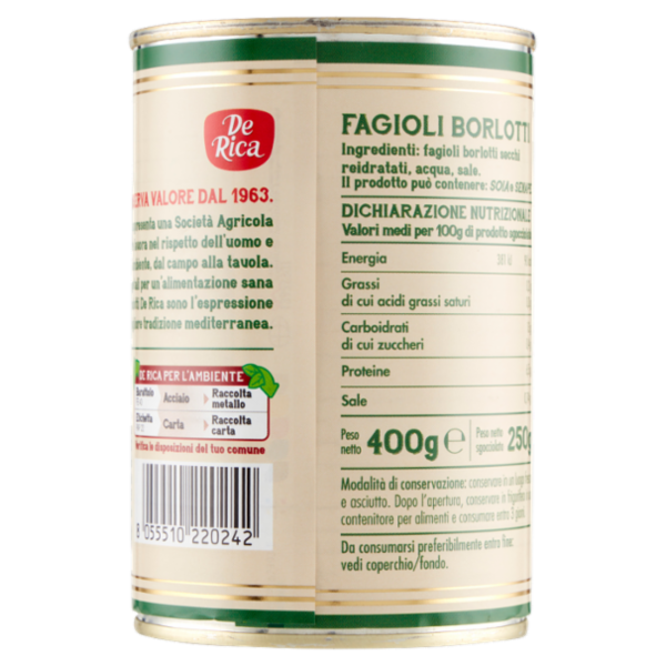 De Rica Borlotti 400 g
