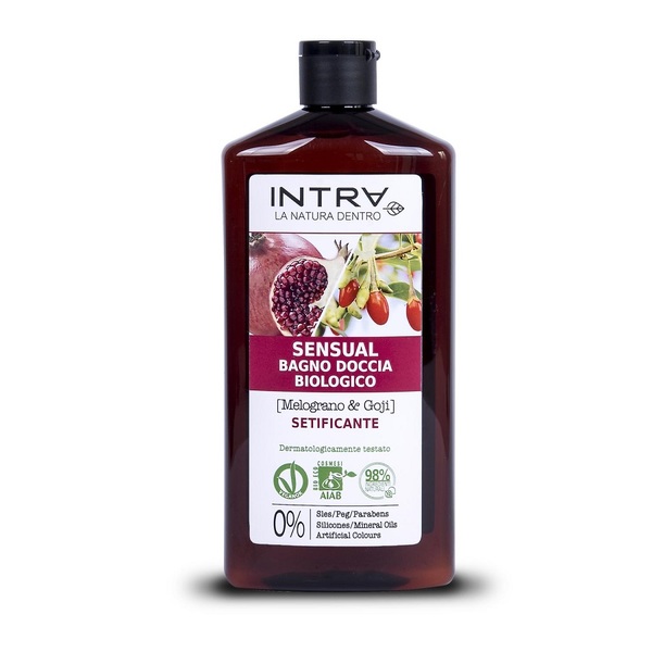 Intra Bagnodoccia BIO Setificante Melograno e Goji 400ml