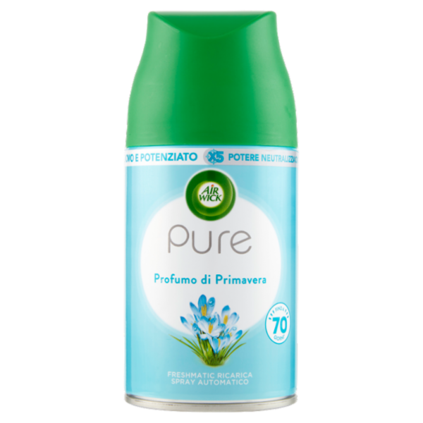Air Wick Freshmatic Ricarica Pure Profumo di Primavera Profumatore per ambiente 250 ml