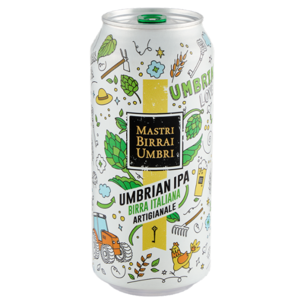 Mastri Birrai Umbri Umbrian IPA Birra Italiana Artigianale 440 ml