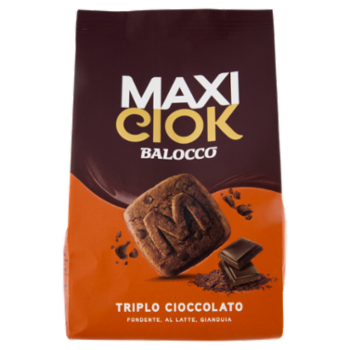 Balocco Maxiciok Triplo Cioccolato 320 g