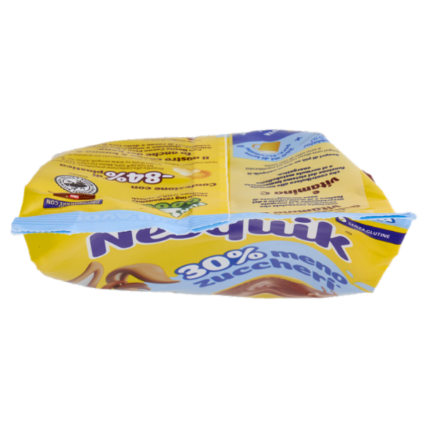 NESQUIK 30% Meno Zuccheri Preparato per Bevanda con Cacao Solubile, Sacchetto 300g