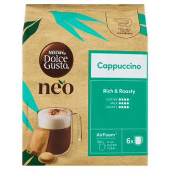 NESCAFÉ DOLCE GUSTO Neo Cappuccino Caffé 6 Capsule 6 Bustine Latte 122,4g