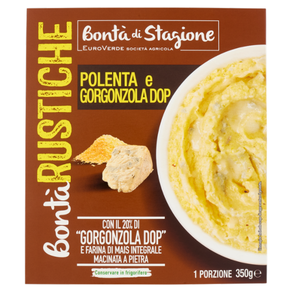 Bontà di Stagione Bontà Rustiche Polenta e Gorgonzola DOP 350 g