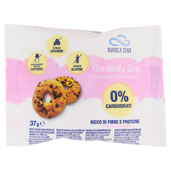 Nuvola Zero Ciambella Zero con granella di fave di cacao 37 g