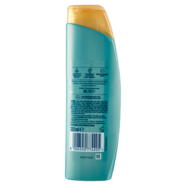 Head & Shoulders Shampoo Antiforfora Azione Lenitiva Derma X Pro 225 ml
