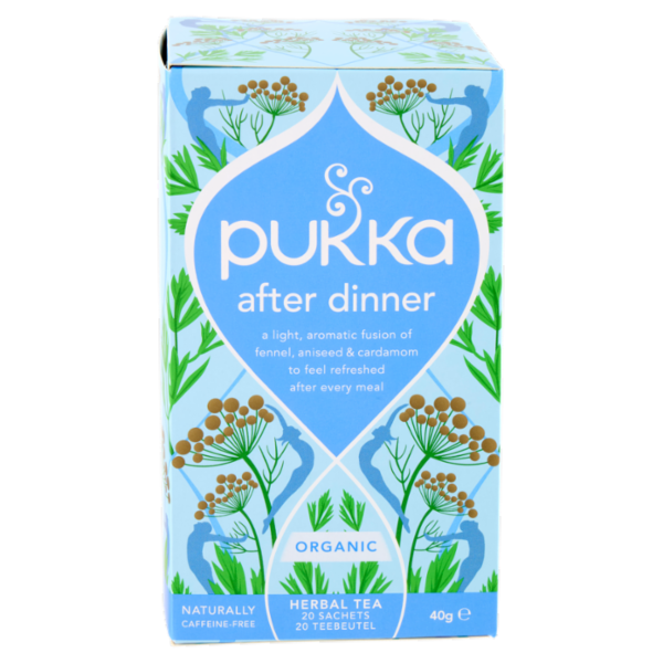 pukka after dinner Organic 20 Bustine di Miscela per Infuso 40 g