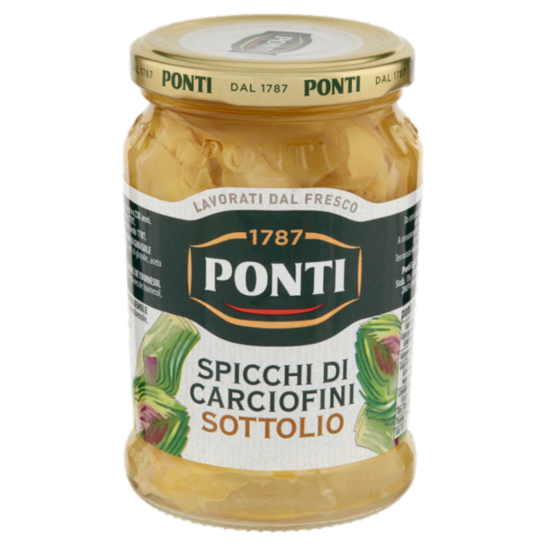 Ponti Spicchi di Carciofini Sottolio 280 g