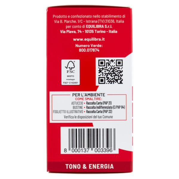 equilibra Sostegno Forte Bustine Monodose 22 x 8 g