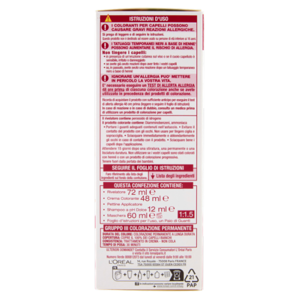 L'Oréal Paris Excellence Creme Colorazione Triplo Trattamento Biondo Chiarissimo 9
