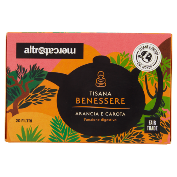 altromercato Tisana Benessere 20 x 2.5 g