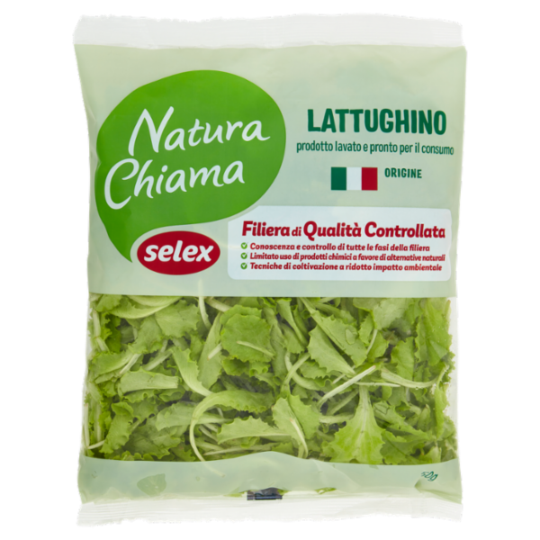 Selex Natura Chiama Lattughino Lavato e Pronto da Condire 150 g