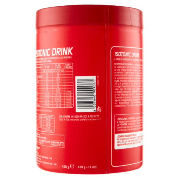 Enervit Isotonic Drink Lemon Flavour 420 g