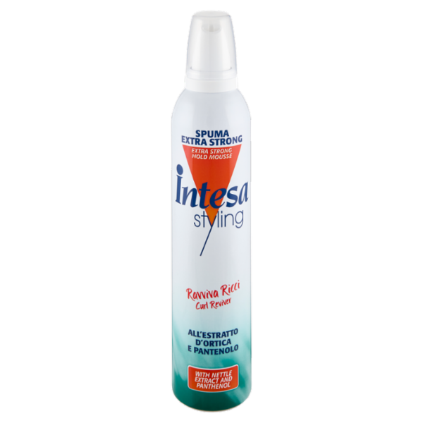 Intesa styling Spuma Extra Strong Ravviva Ricci all'Estratto d'Ortica e Pantenolo 300 mL