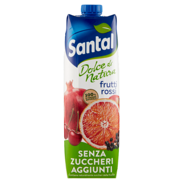 Santàl Dolce di Natura frutti rossi Senza Zuccheri Aggiunti 1000 ml