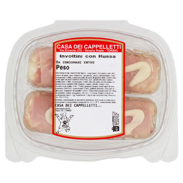 Casa dei Cappelletti Involtini con Russa 200 g