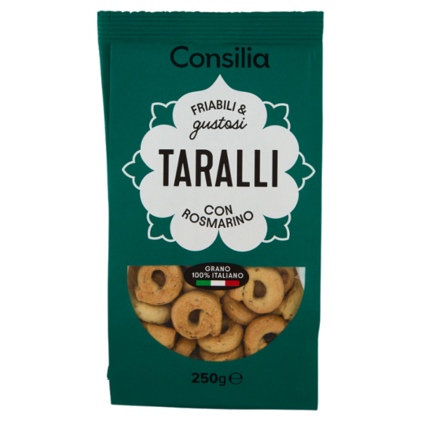 Consilia Taralli con Rosmarino 250 g