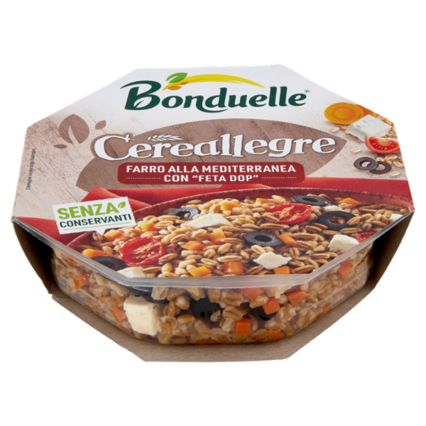 Bonduelle Cereallegre Farro alla Mediterranea con 