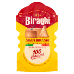 Biraghi Gran Biraghi Formaggio Stagionato Grattugiato Fresco 100 g