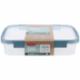 Smart Eco Fresh Contenitore Rettangolare con Tappo 2L