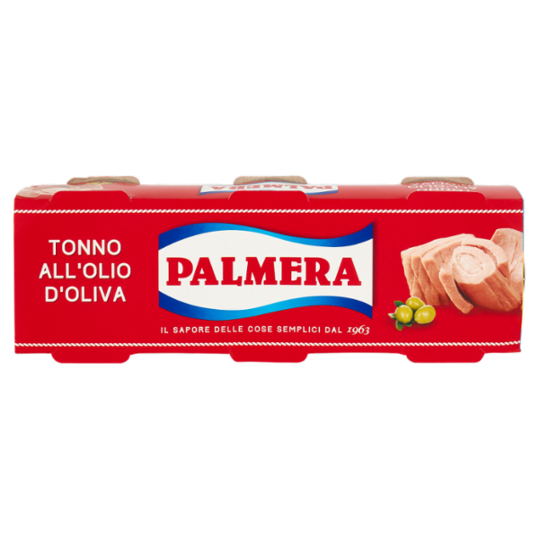 Palmera Tonno all'Olio d'Oliva 3 x 70 g