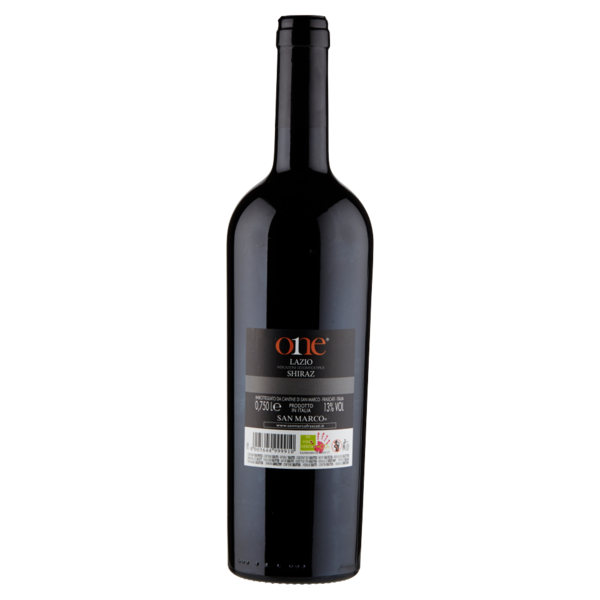 One Shiraz in purezza Lazio IGT 0,750 L