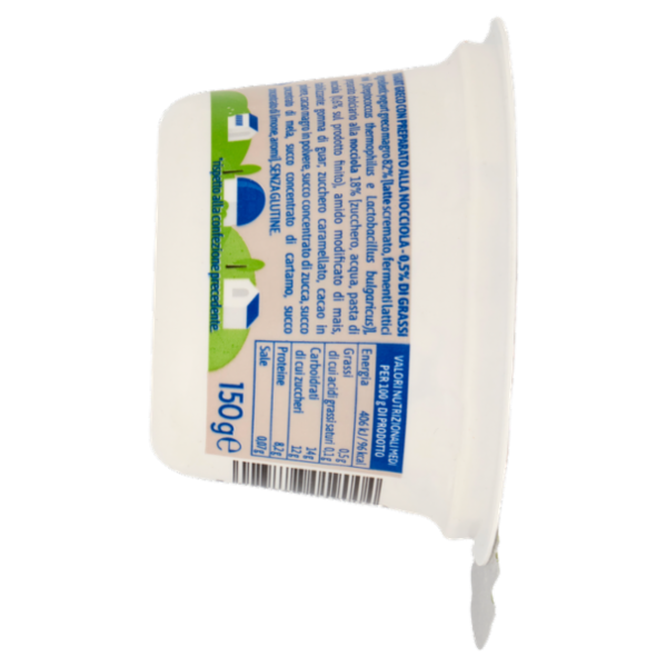 Kionas Yogurt Greco Nocciola 0,5% di grassi 150 g