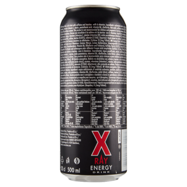 X Ray Energy Drink Original 500 ml