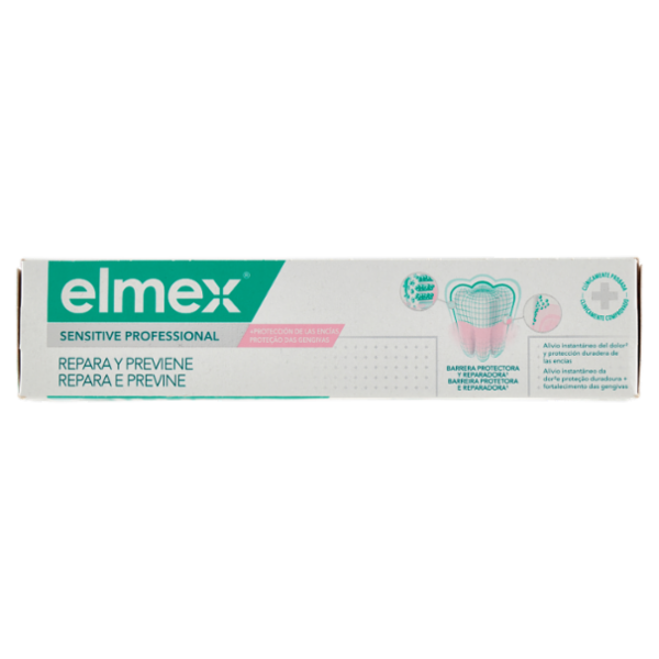 elmex dentifricio Sensitive Professional Ripara e Previene e protezione gengive 75 ml