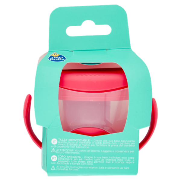 neo Baby Tazza irrovesciabile Rosa 6m+