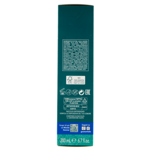 Geomar Gel Drenante Effetto Freddo 200 mL