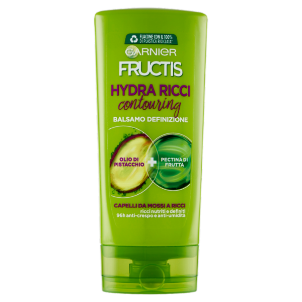 Garnier Balsamo Fructis Hydra Ricci Contouring, per Capelli Ricci Tendenti al Crespo, 200 ml