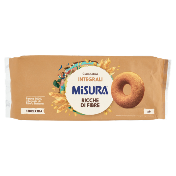 Misura Fibrextra 6 Ciambelline Integrali 230 g
