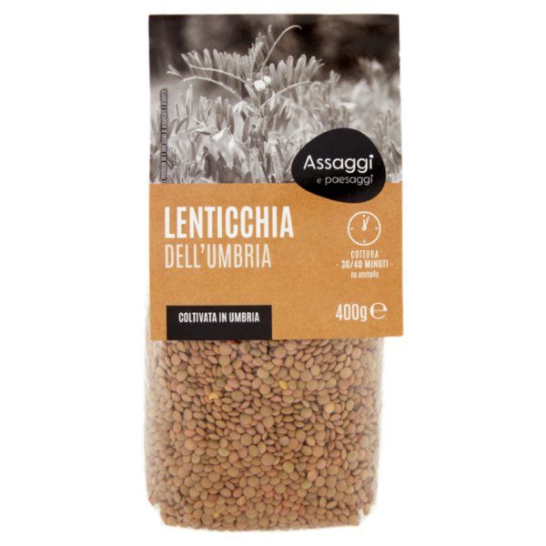 Assaggi e paesaggi Lenticchia dell'Umbria 400 g