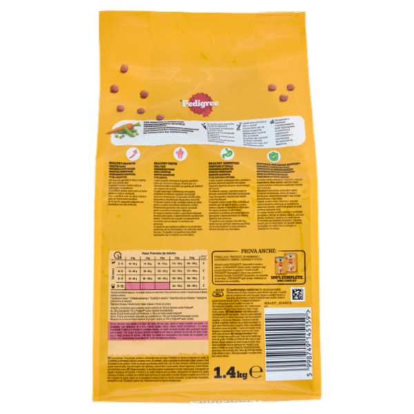 Pedigree Junior Mini con Pollo e Verdure 1.4Kg