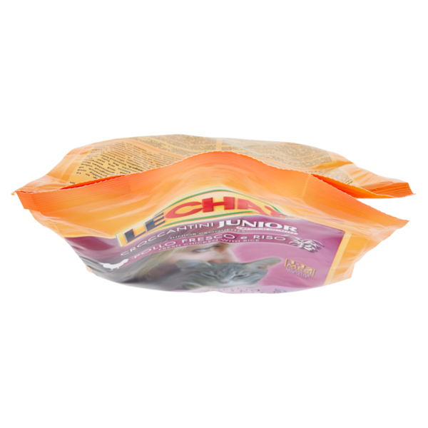 LeChat Croccantini Junior Pollo Fresco e Riso 1-12 mesi 1,5 kg